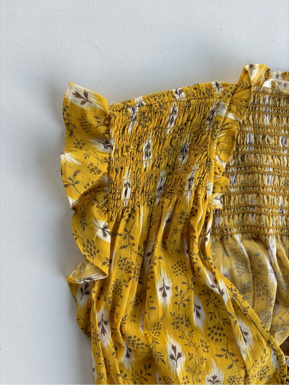 Veronica Beard Rayna Botanical Ikat Mini Dress - Picture 7 of 15